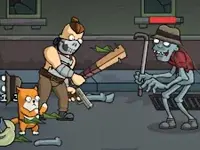Senya and Oscar vs Zombies